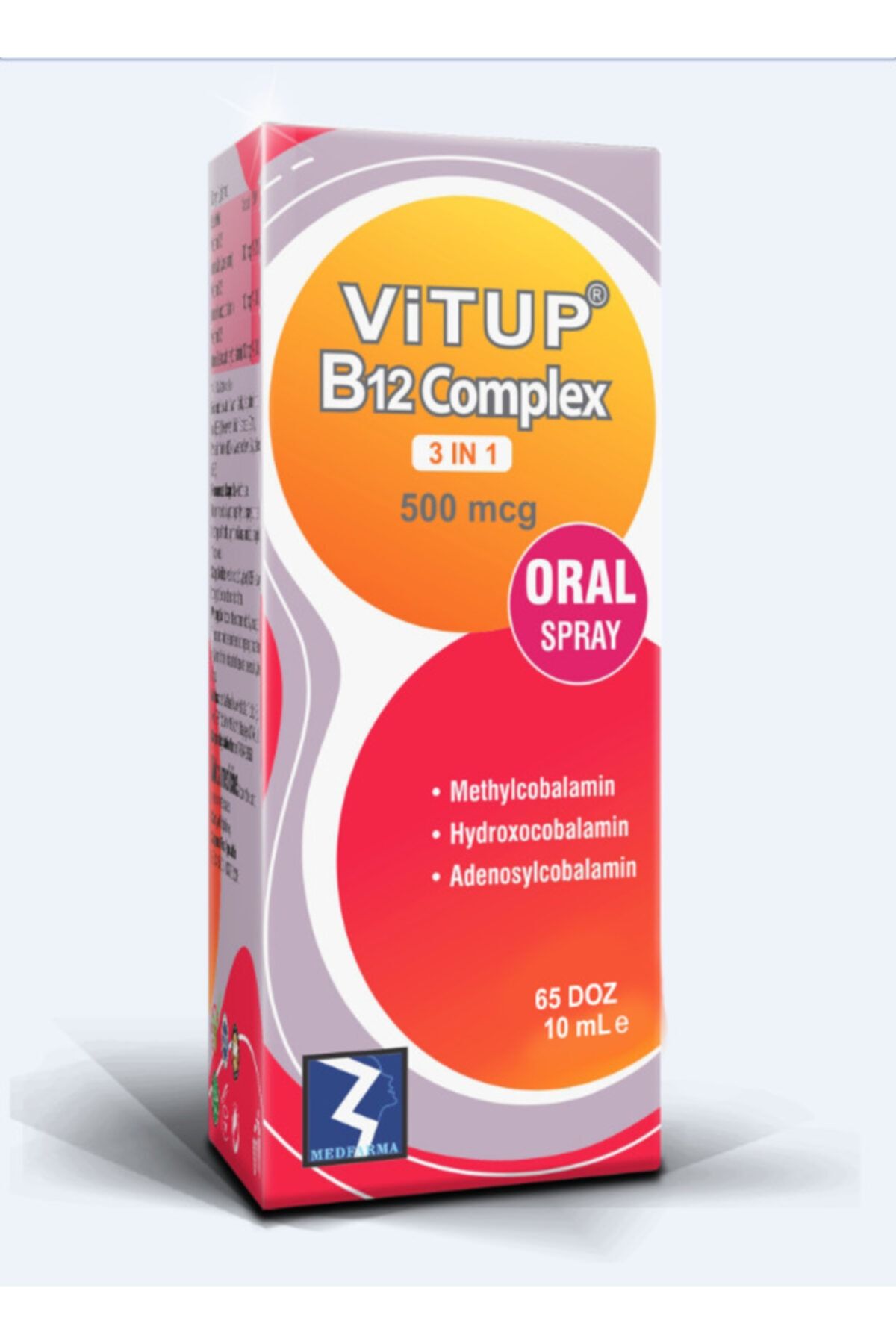 VİTUP B12 Vitamin + Sprey + Complex + Dil Altı Sprey + Enerji Verici + Hafıza Güçlendirici
