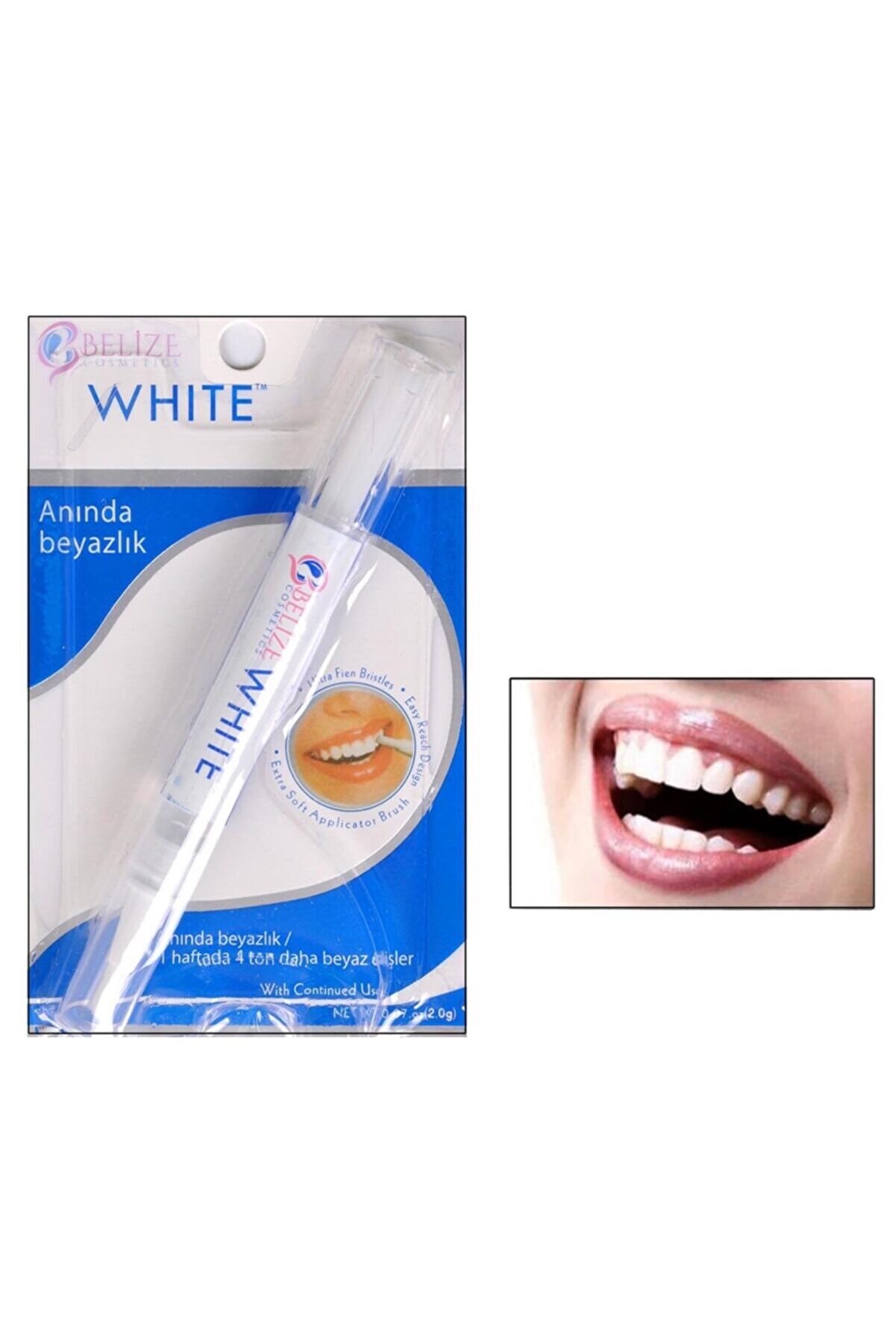 Belize Cosmetics Kalem Model Diş Beyazlatıcı Jel 2ml