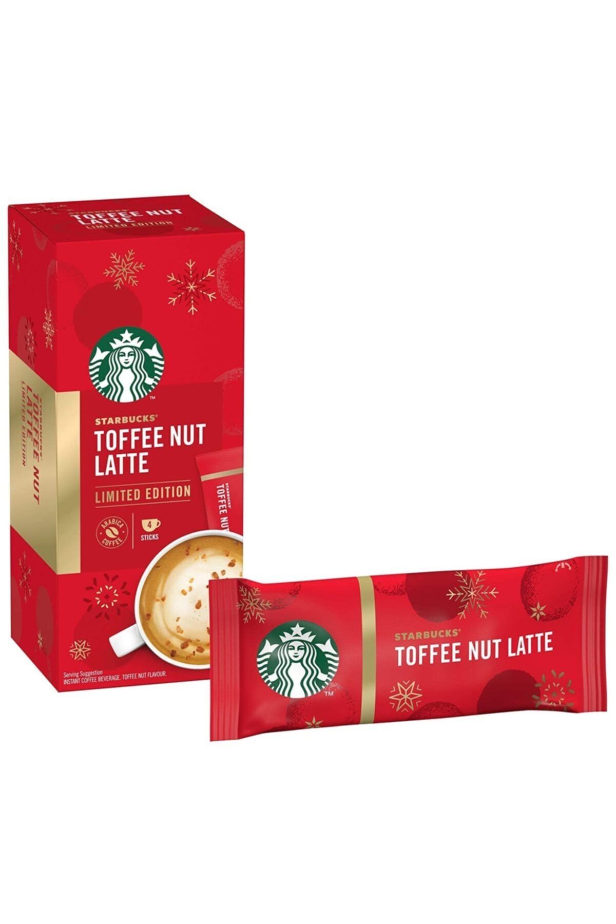 Starbucks Toffee Nut Latte Kahve Yılbaşı Lımıted Edıtıon