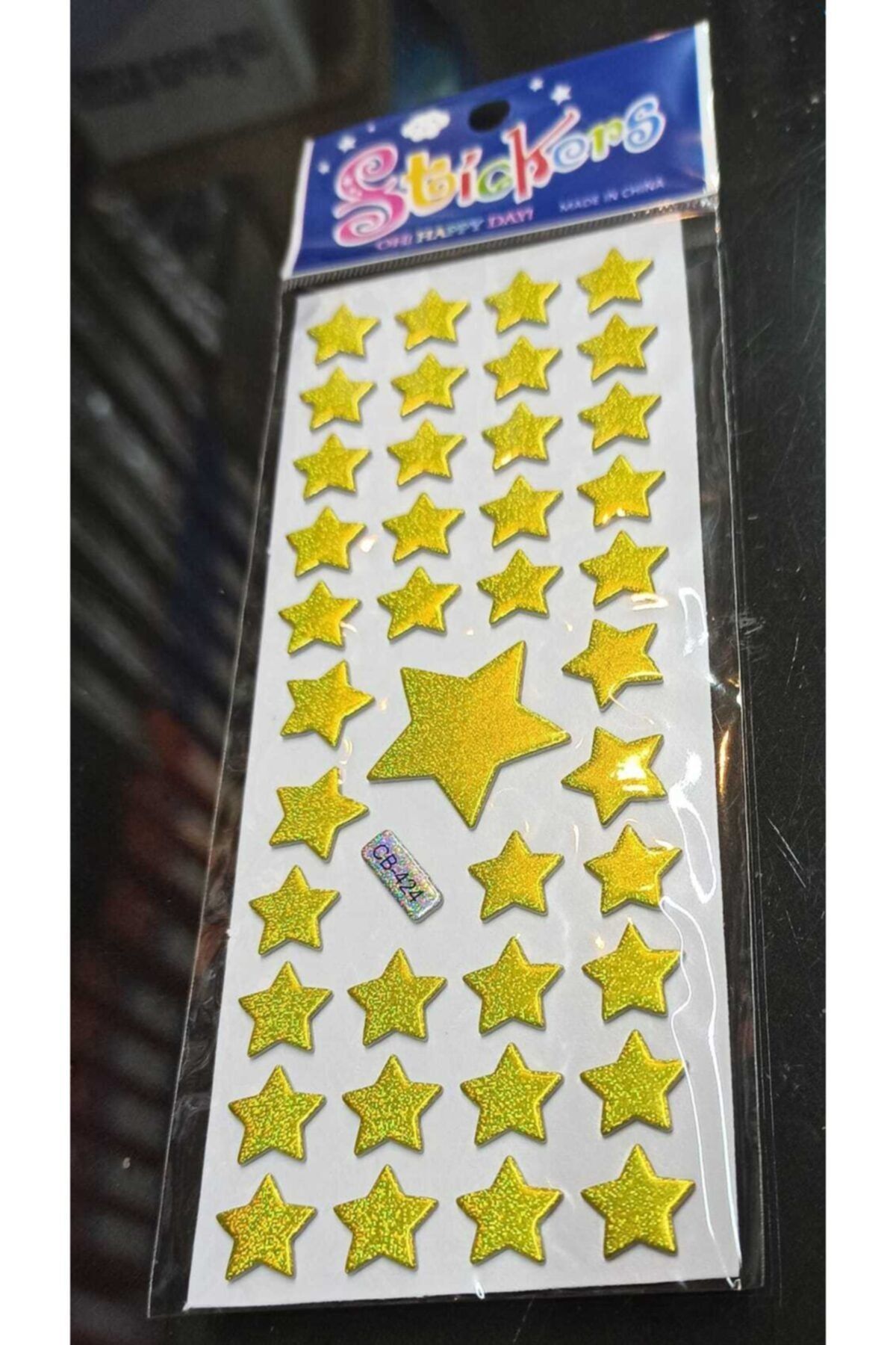 Ticon Sticker 3d Yıldızlı