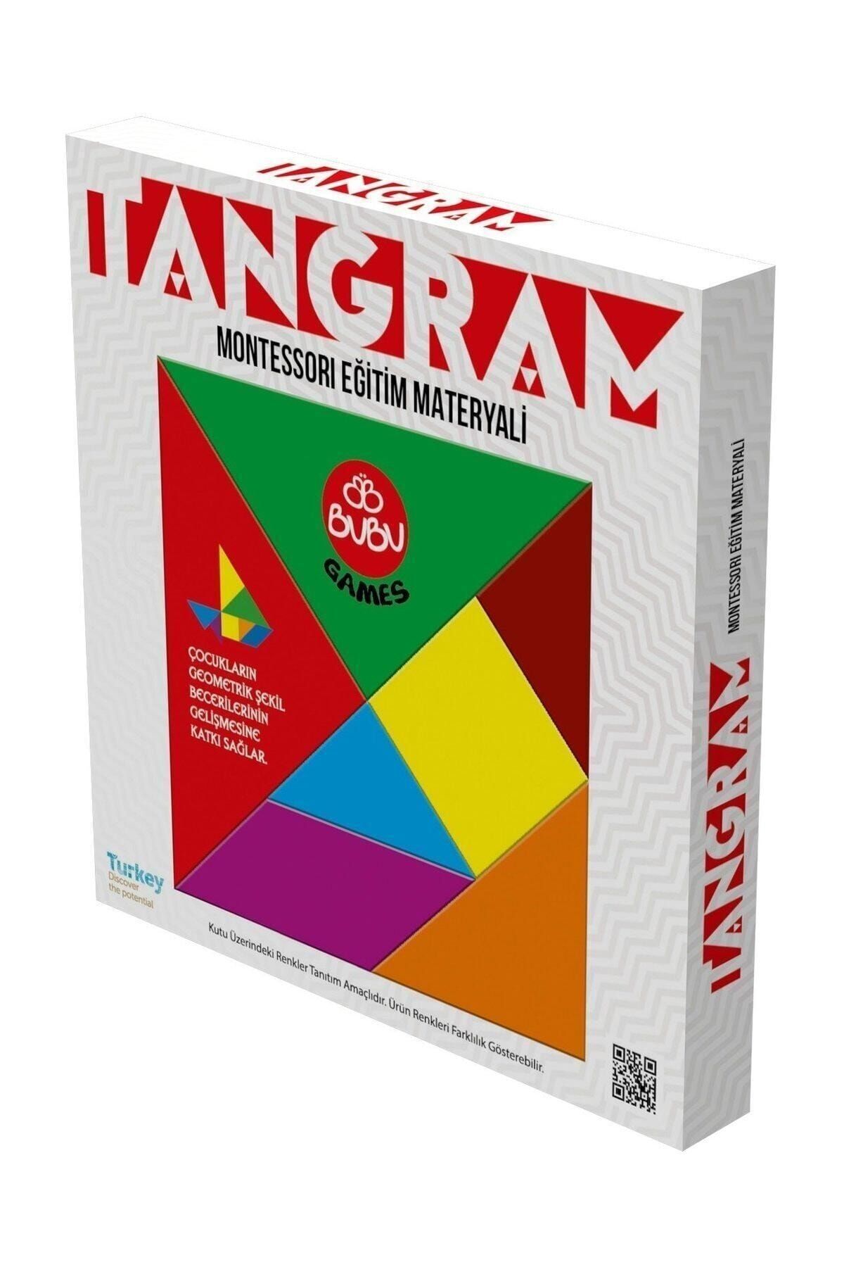 Bubu Bu-bu Games Renkli Tangram 17x17 Cm -gm0015