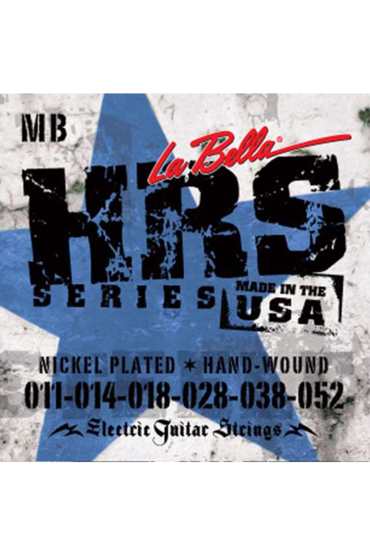 Labella La Bella Hrs-mb Nickel Rounds Medium Blues Takım Tel Elektro Gitar Teli 011-052