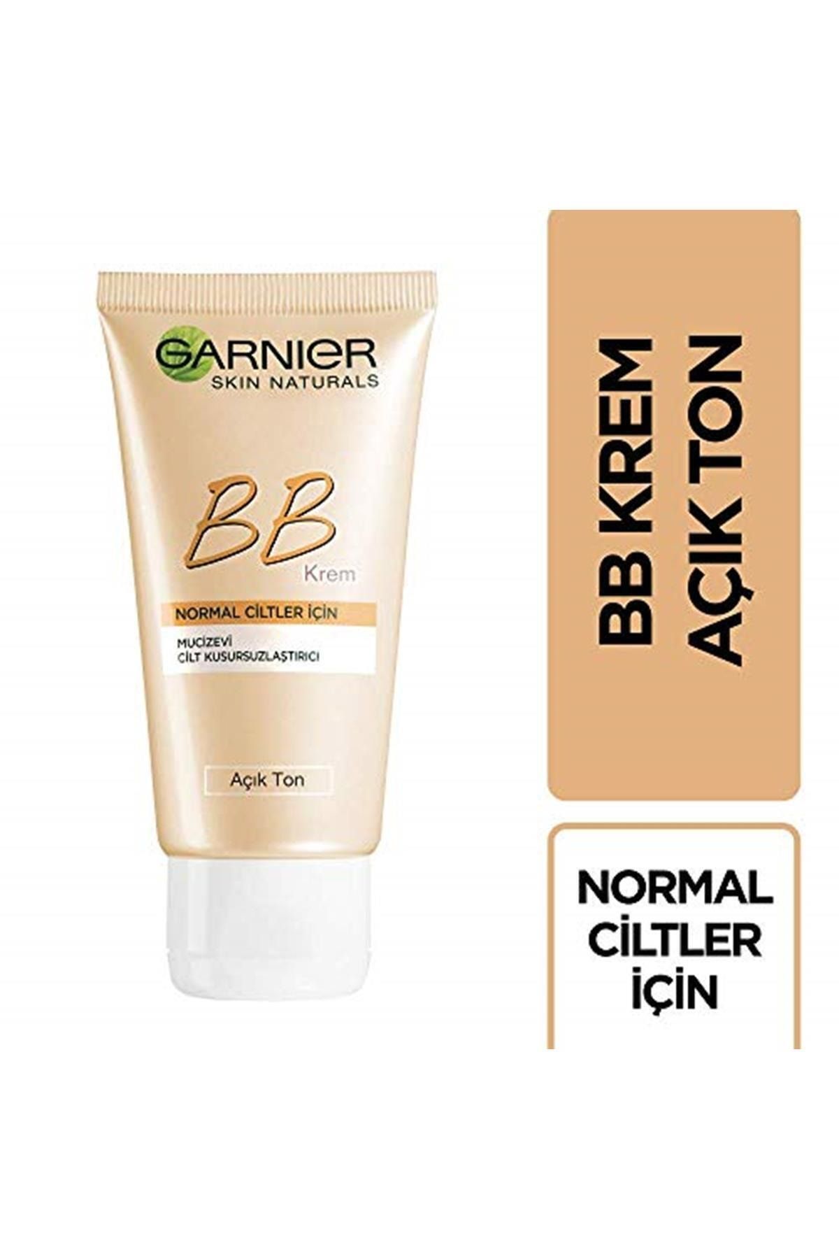 Garnier Skin Naturals Bb Krem Mucizevi Cilt Kusursuzlaştırıcı Açık Ton 50 ml