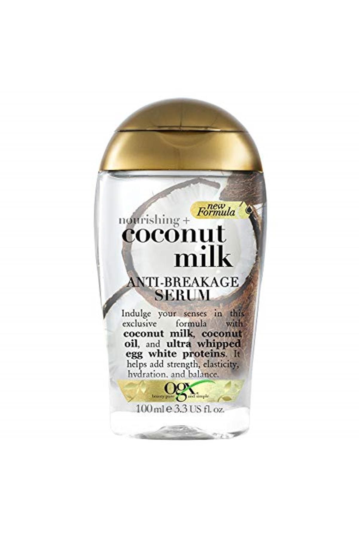 OGX Besleyici Ve Kırılma Karşıtı Coconut Milk Serum, 100 Ml