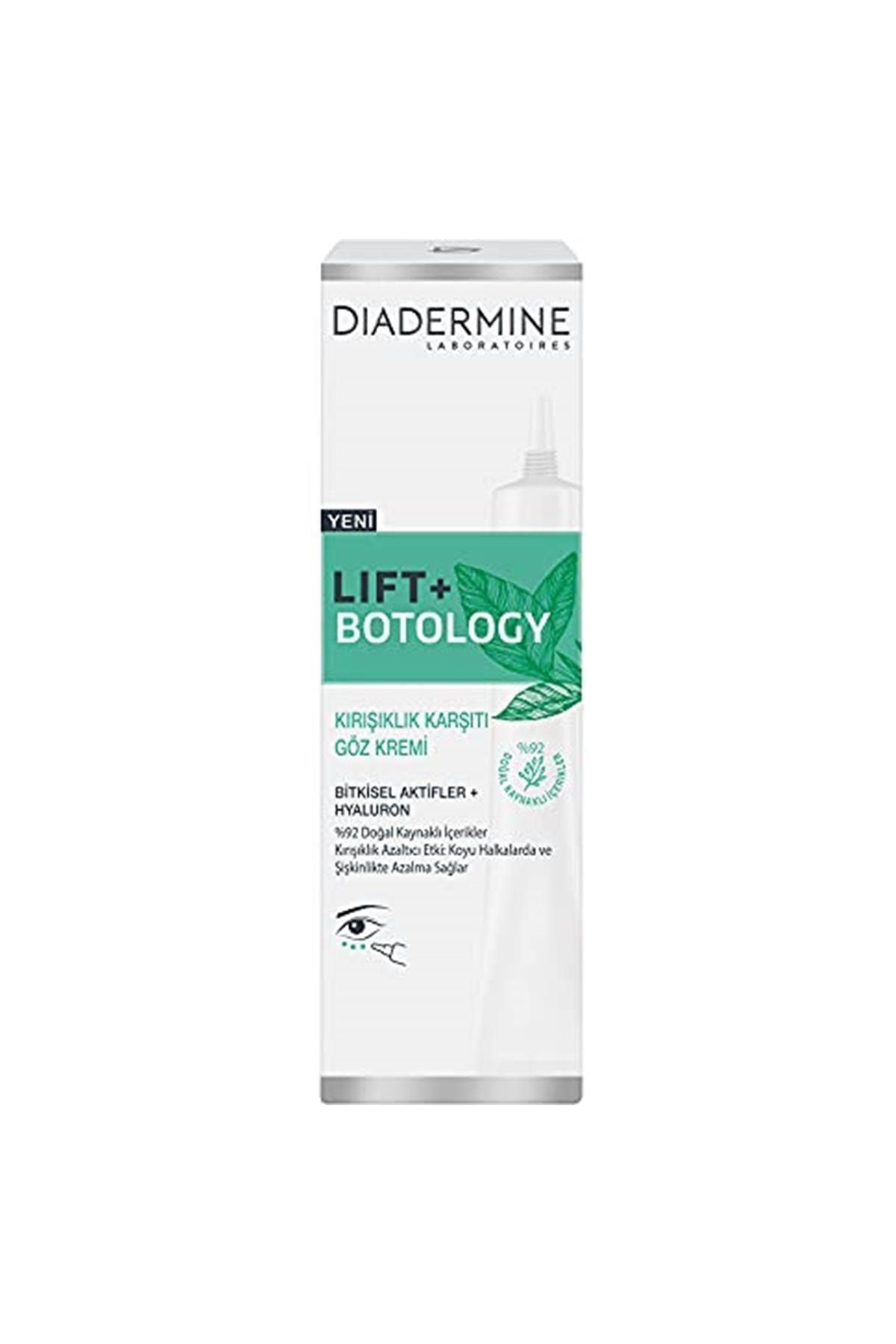 Diadermine Marka: Lift + Botology Kırışıklık Karşıtı Göz Kremi Kategori: Yüz Kremi