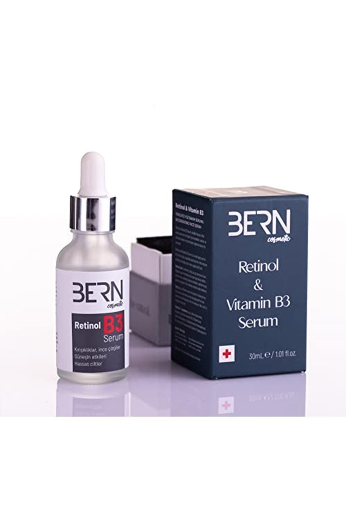 BERN Cosmetic S Retinol + B3 Serum * %1 Retinol Oranı - Yeni Formül