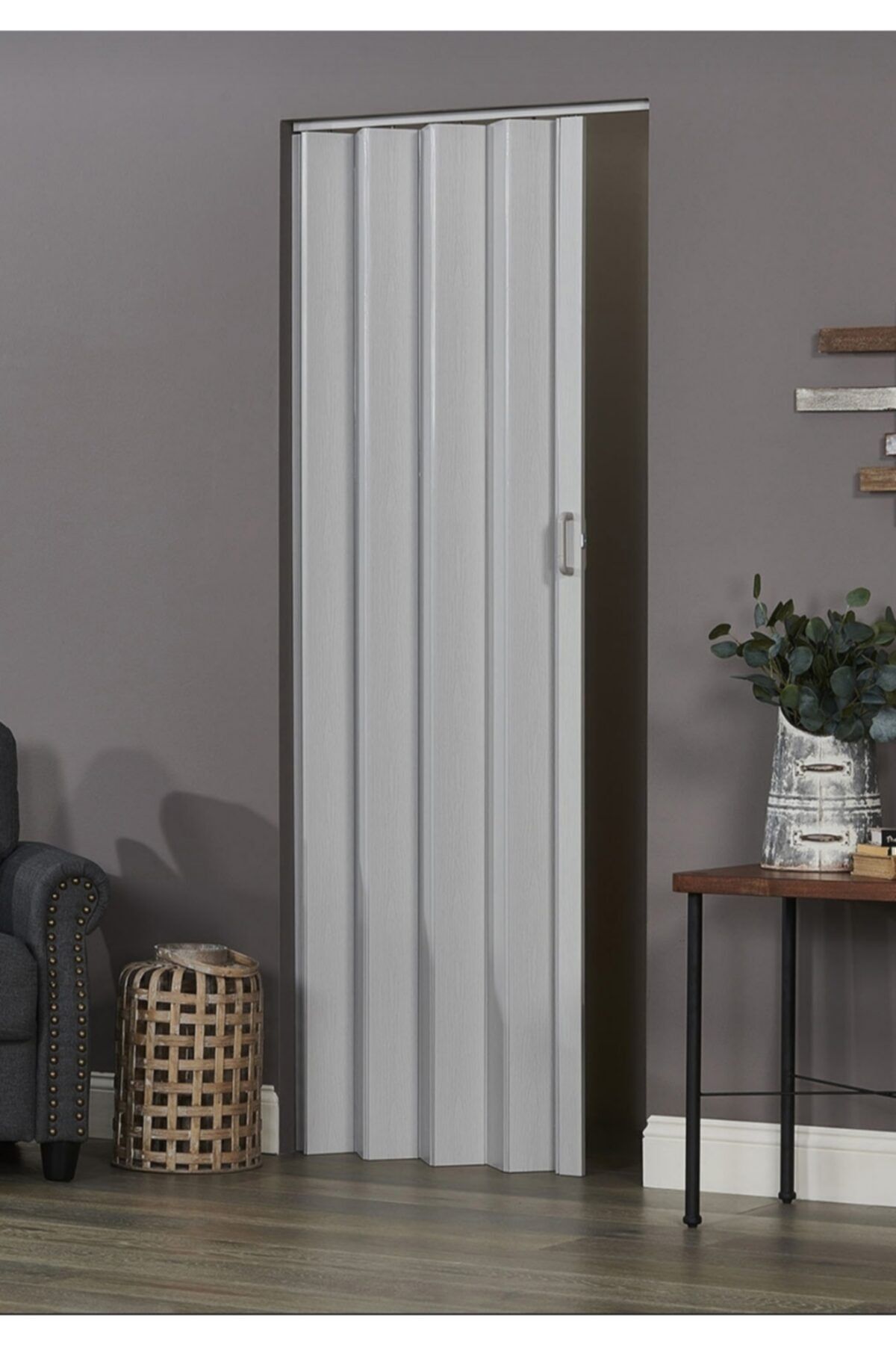 ERİKMANN Akordiyon Kapı 100 X 220 Akçaağaç Pvc Katlanır