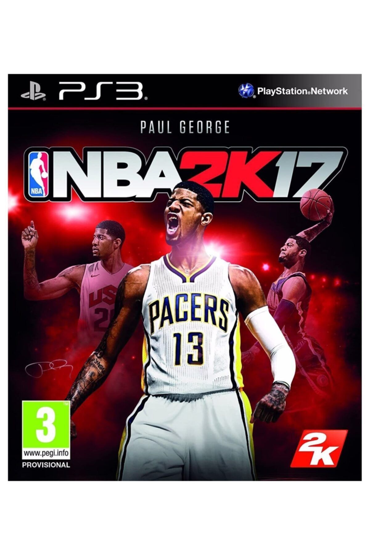 2K Games Ps3 Nba 2k17 Basketbol Teşhir Ürün Orjinal Kutulu Oyun