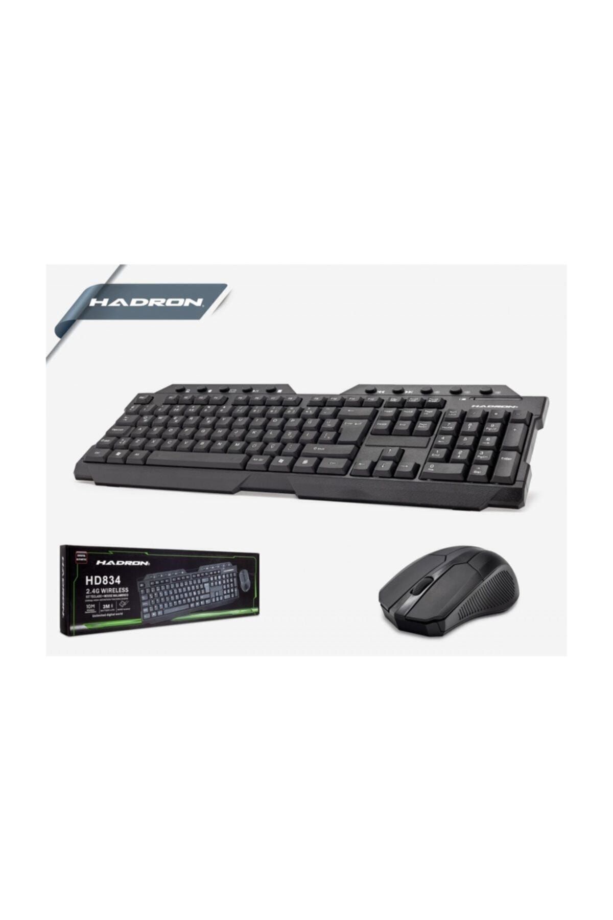 HADRON Hd834 Kablosuz Klavye Mouse Set