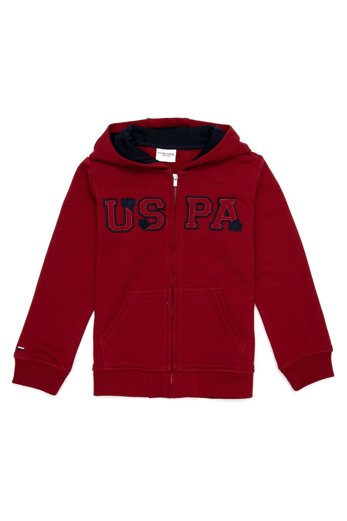 U.S. Polo Assn. Kırmızı Erkek Çocuk Sweatshirt