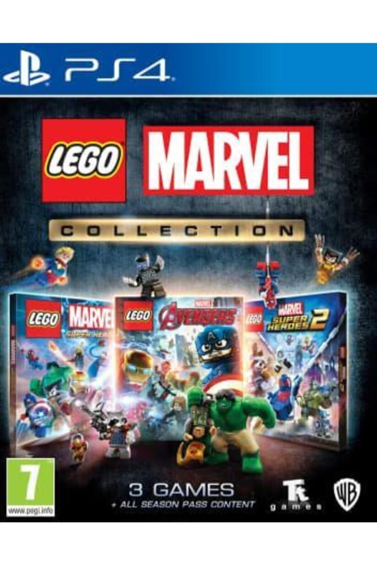 Wb Games Lego Marvel Collection 3 Oyunlu Paket