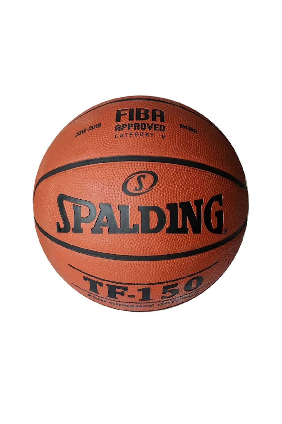 Spalding Spalding TF-150 Fiba Onaylı Outdoor No 6 Kauçuk Basketbol Topu