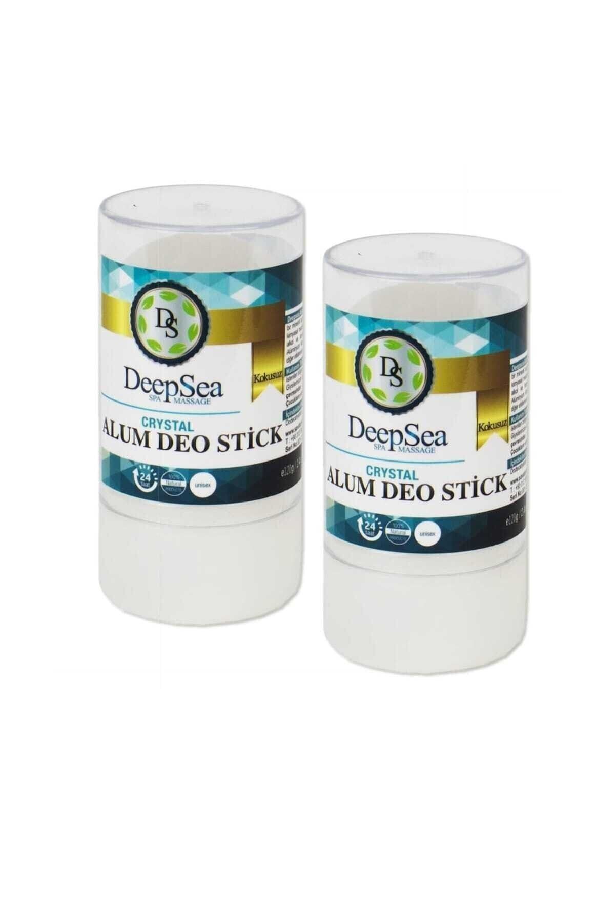 DeepSea Kristal Doğal Tuz Içeren Roll-on 120 gr Deodorant - 2 Adet