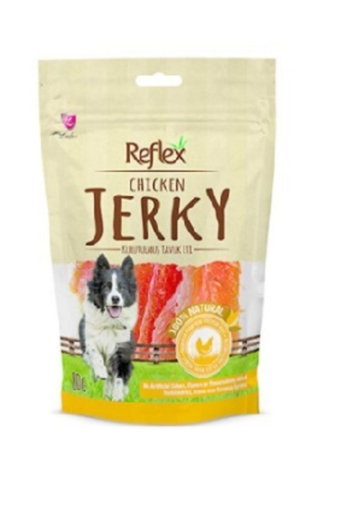 Cambridge Polo Club Reflex Chicken Jerky Tavuk Fileto Doğal Köpek Ödülü 80 Gr