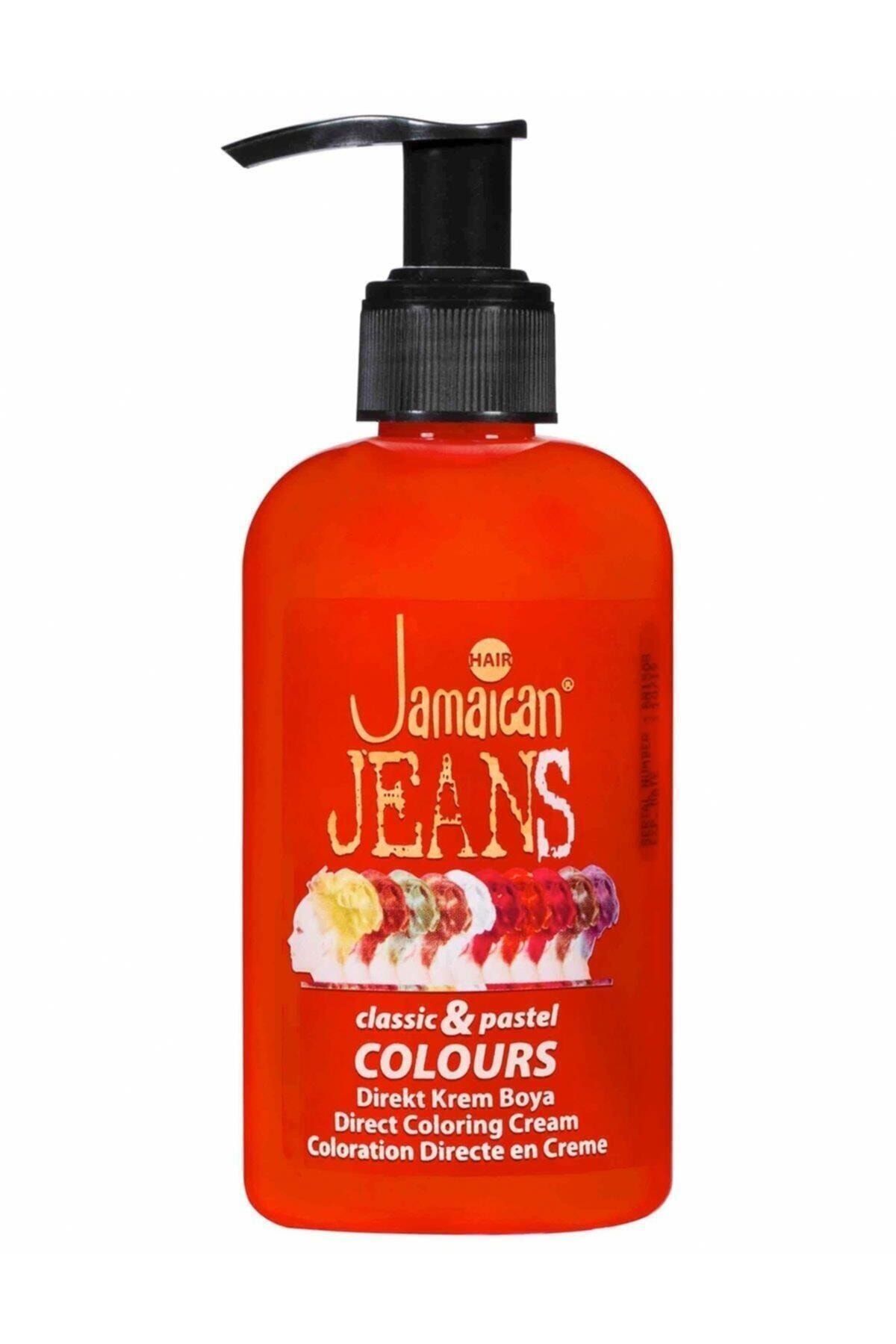 Jamaican Jean's Turuncu, Portakal Renkli Saç Boyası 250 ml Jamaikan Jeans