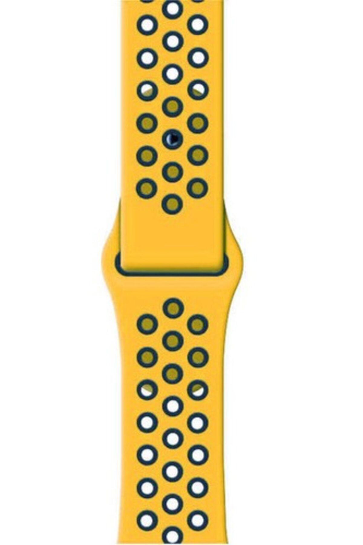 Fibaks Apple Watch 3 4 5 6 7 8 9 Se Nike 38 40 41mm Kalite Kordon Kayış Bileklik Delikli Spor Band
