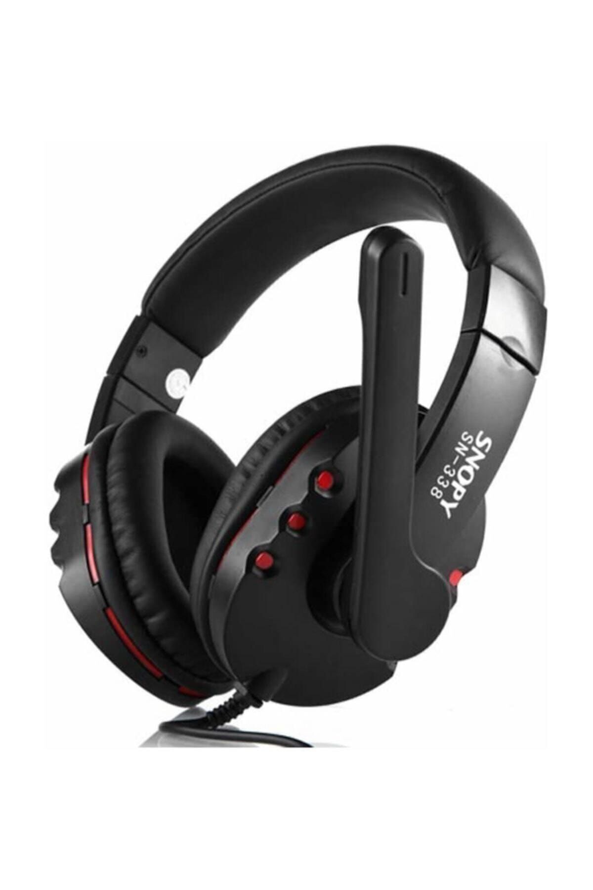 Snopy Sn-338 Siyah/kırmızı Gaming Oyuncu Mikrofonlu Kulaklık