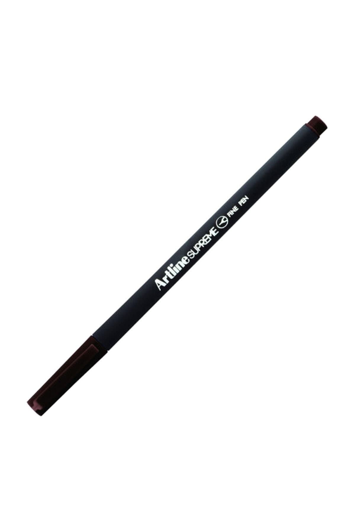 artline Supreme Fine Keçe Uçlu Kalem 0,4mm Koyu Kahverengi