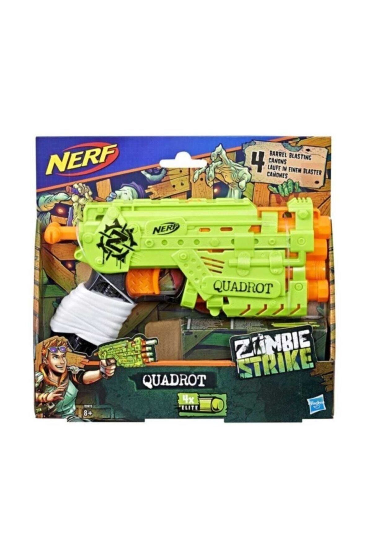 Nerf Zombie Strike Quadrot Orjinal Sünger Atan Silah