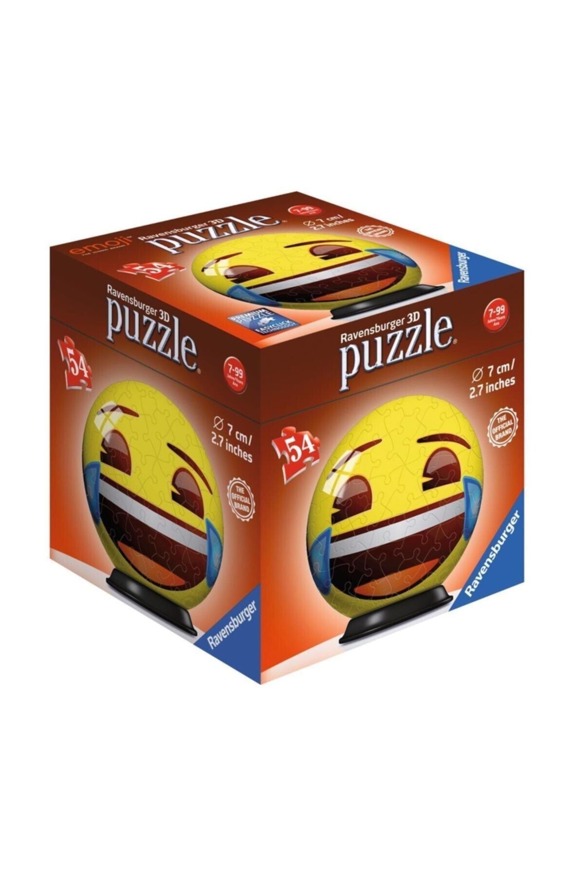 RAVENSBURGER Emoji 3 Boyutlu Küre Puzzle 54 Parça /