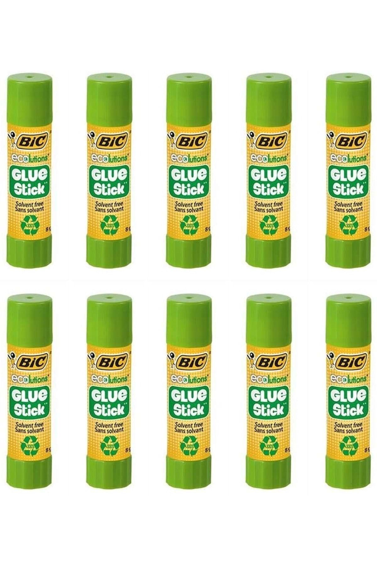 Bic Eco Glue Stick Yapıştırıcı 8 Gr X 10 Adet
