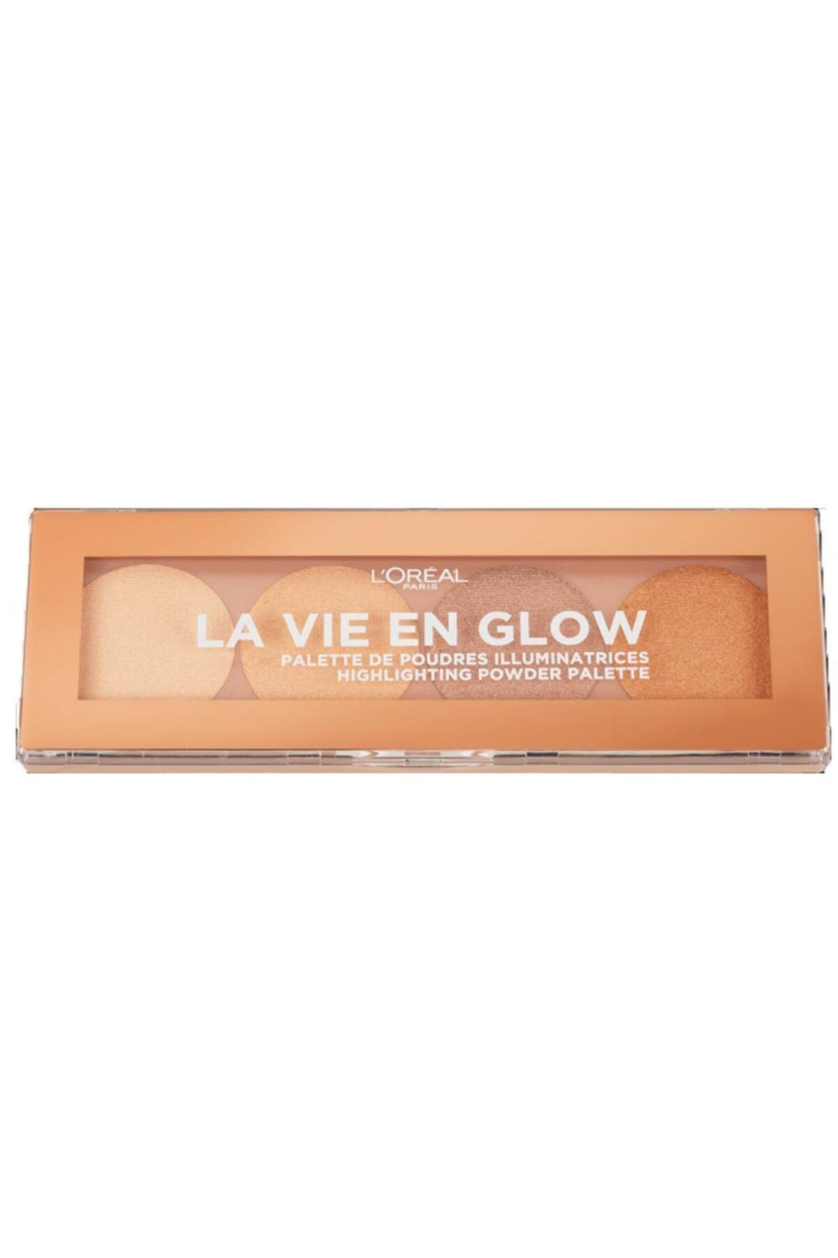 L'Oreal Paris La Vie En Glow Highlighting Powder Palette No:01 Warm Glow