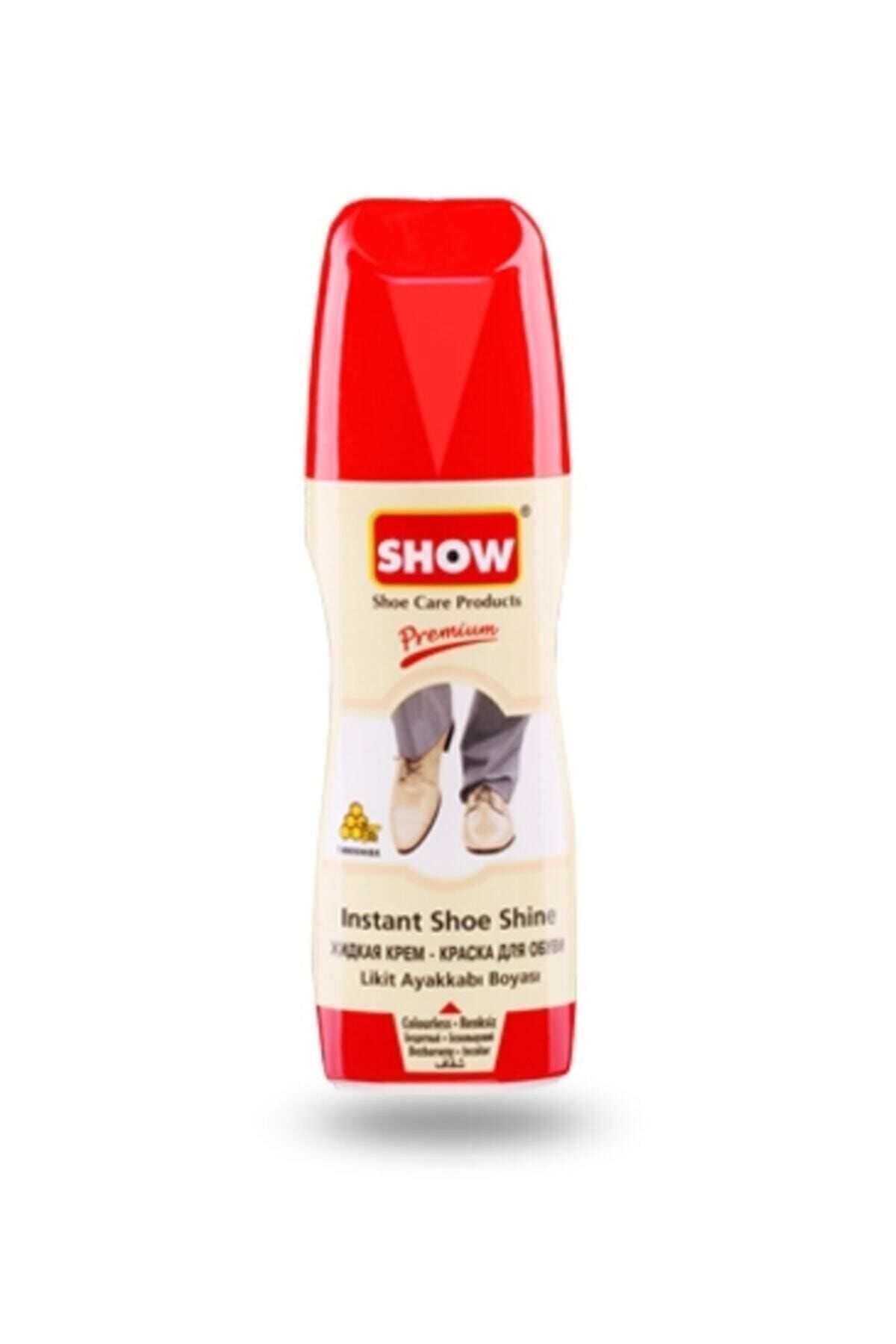 SHOW Likit Renksiz Deri Ayakkabı Boyası - Parlatıcı - 75gr