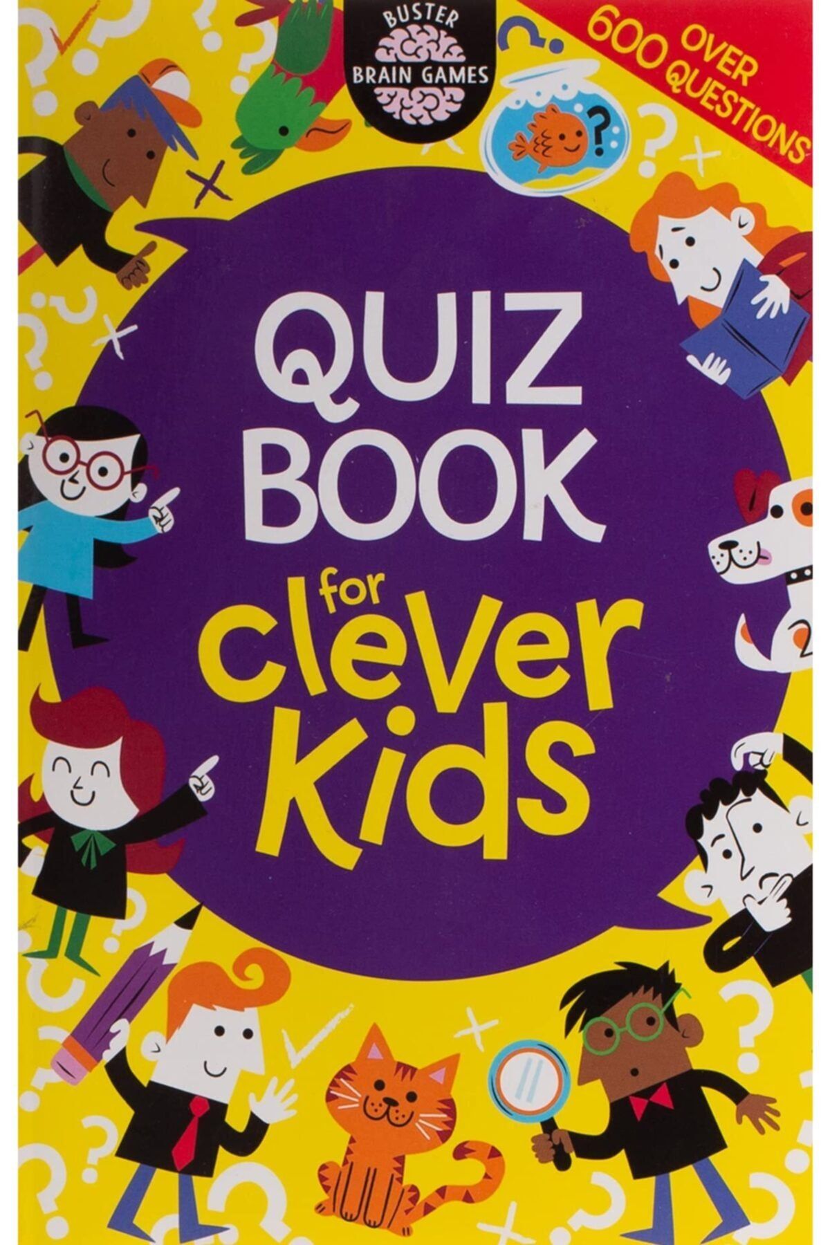 BUSTER BOOKS Brain Games For Clever Kids - Quiz Book For Clever Kids