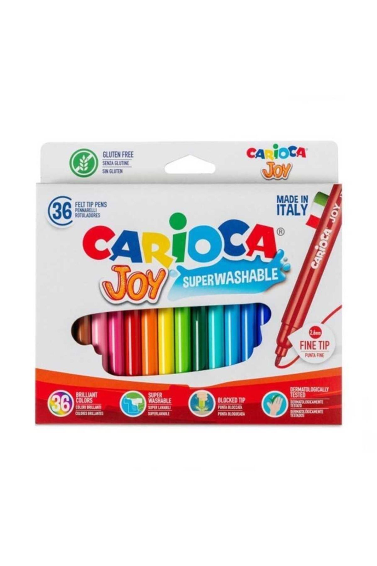 Carioca Joy Süper Yıkanabilir Keçeli Boya Kalemi 3