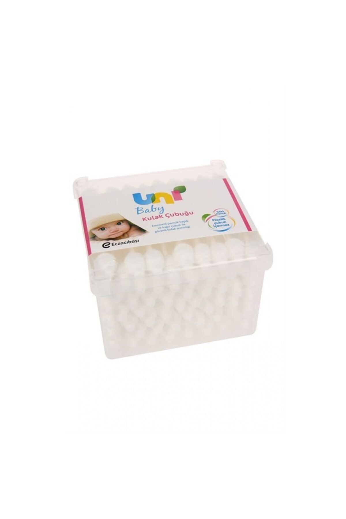 Uni Baby Pamuklu Kulak Çubuğu -safety Cotton Swabs- 56´li