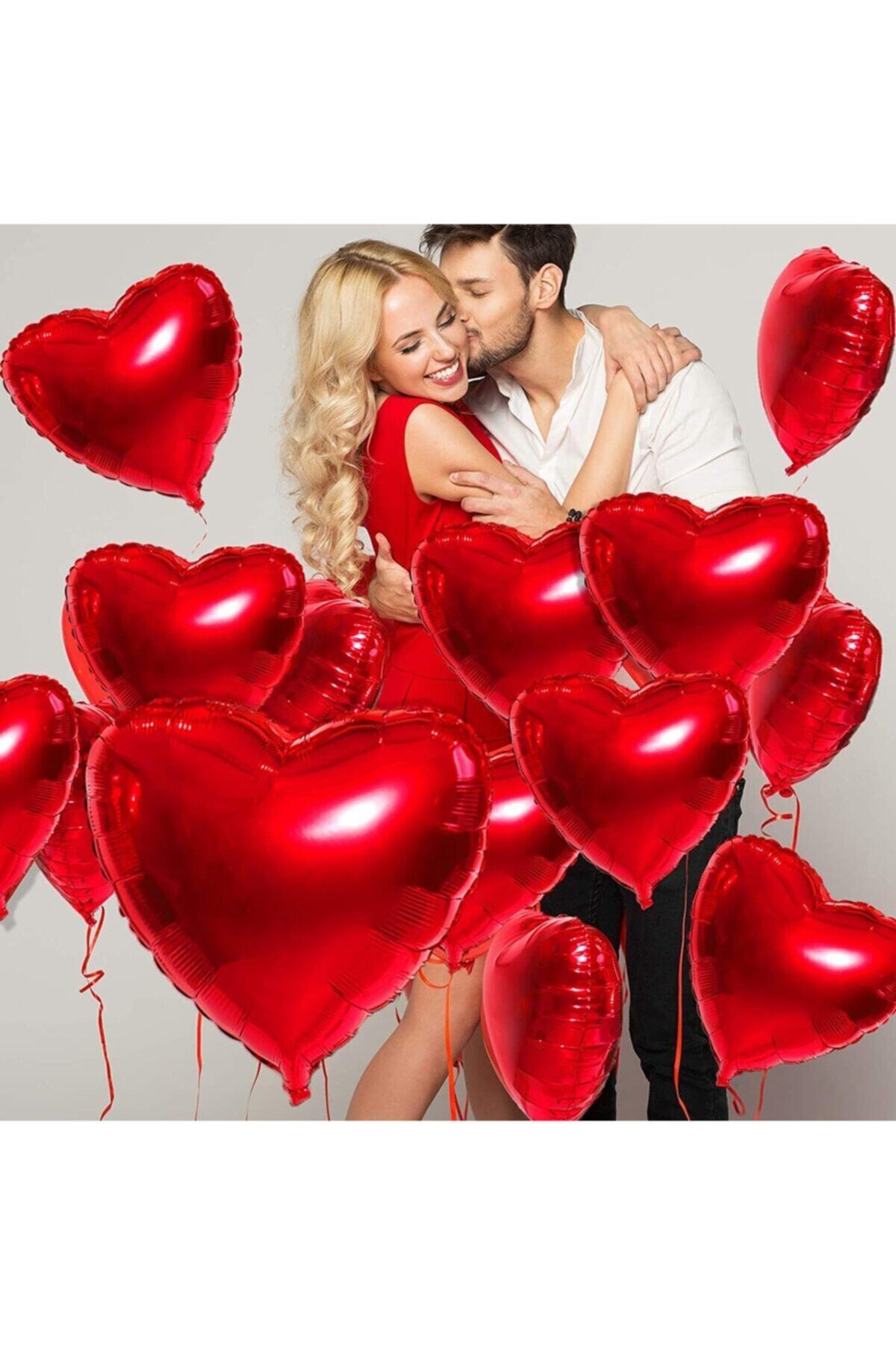 Kalp Mum, Love Ve Kalp Balon, Gül Yaprağı, Tealight Mum Süsleme, Sevgililer Günü, Evlilik Teklifi_3