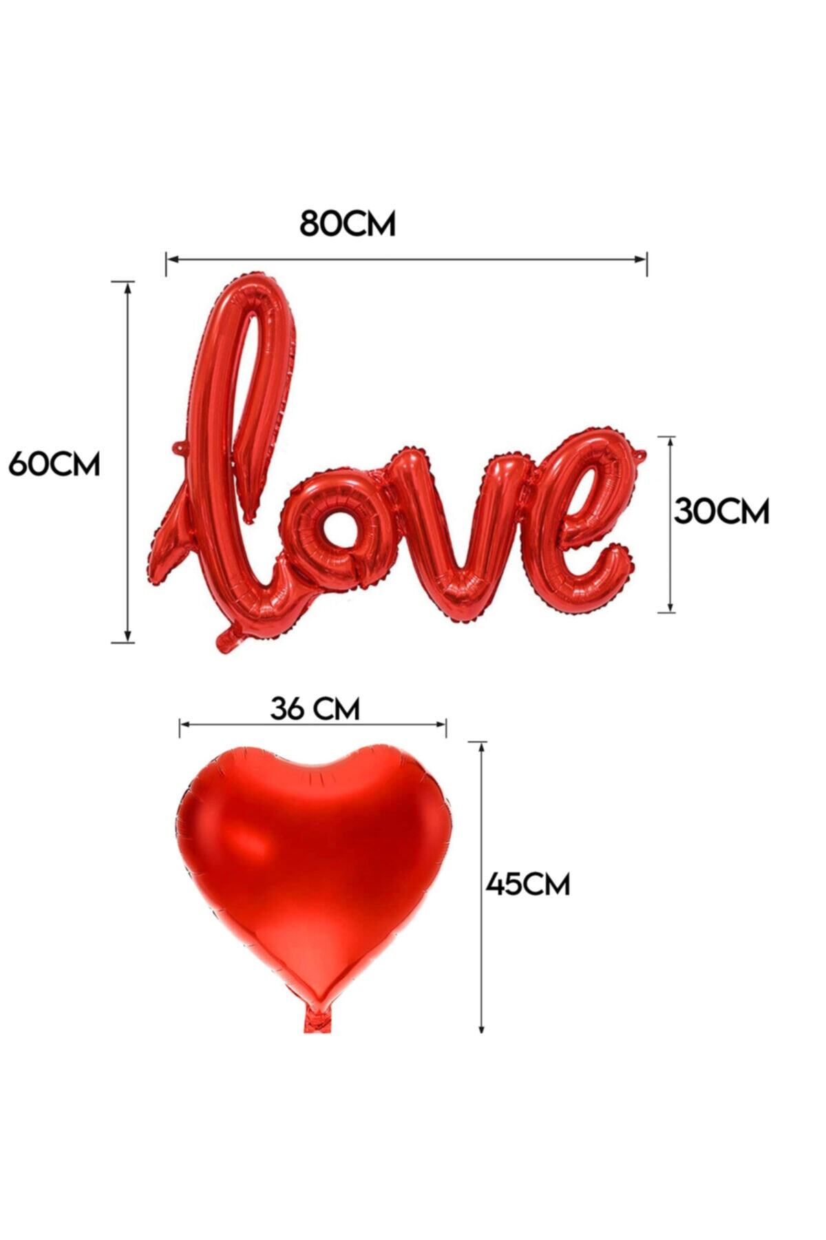 Kalp Mum, Love Ve Kalp Balon, Gül Yaprağı, Tealight Mum Süsleme, Sevgililer Günü, Evlilik Teklifi_4