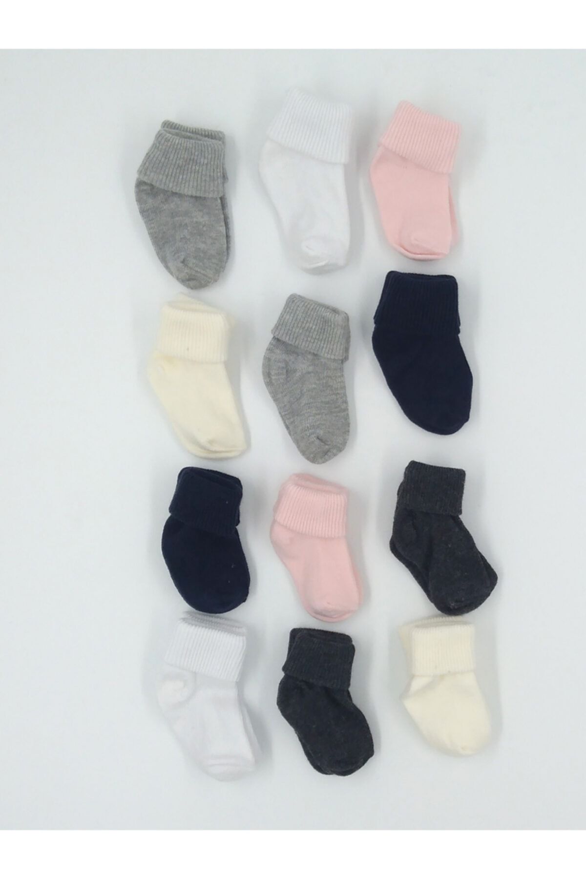OLAY 12'li Yenidoğan Bebek Soket Çorap