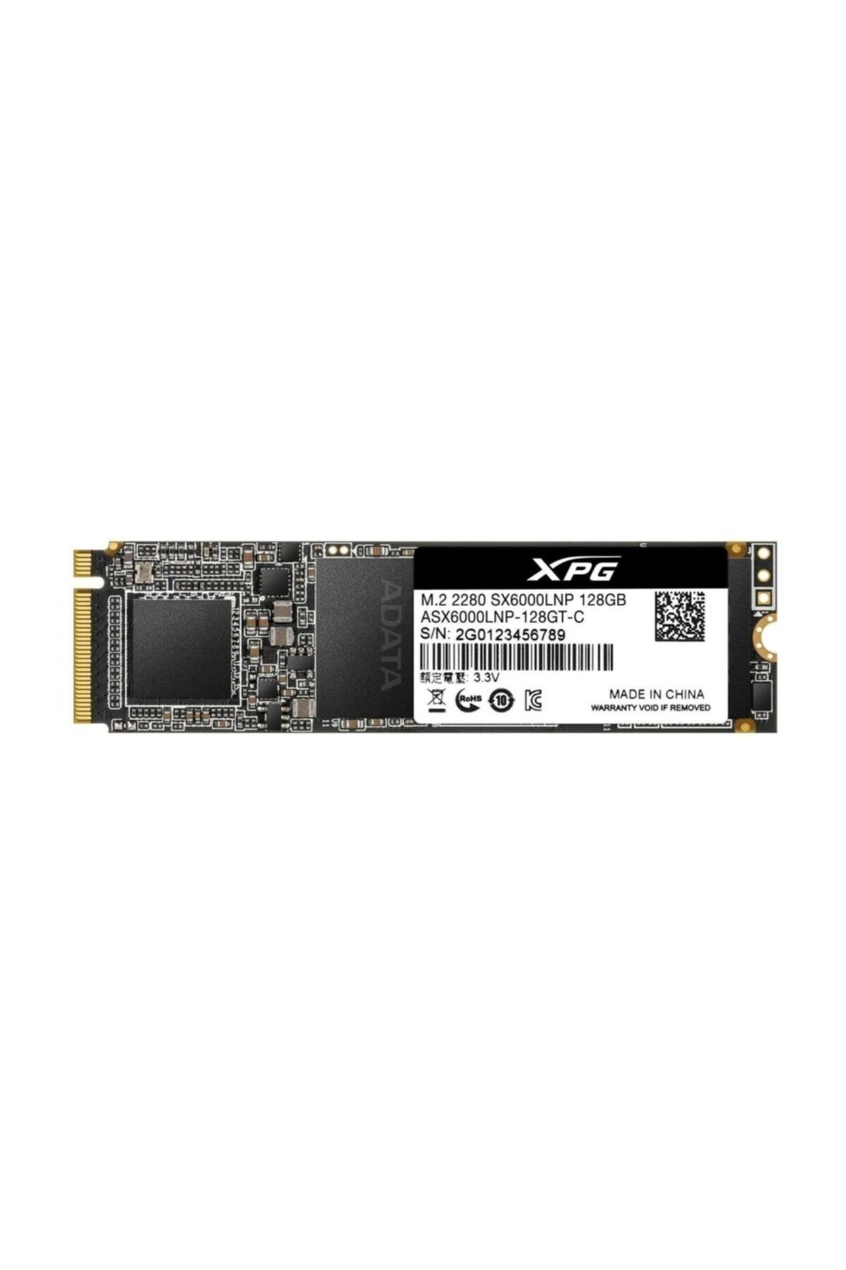 Adata 128GB XPG SX6000 NVMe M.2 Sata Ssd Disk ASX6000LNP-128GT-C