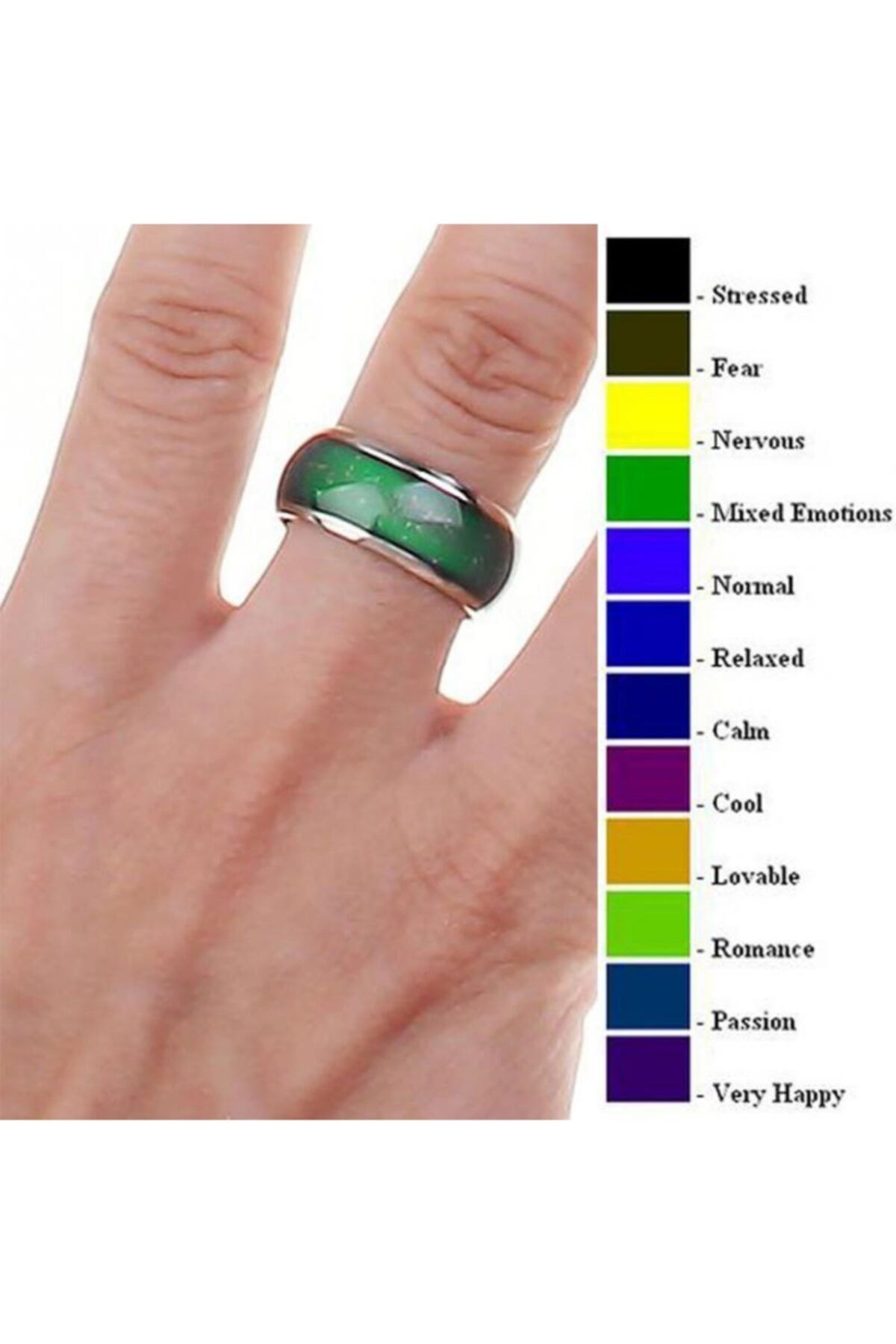 VipBT Ruh Hali Yüzüğü Renk Değiştiren Mod Yüzük