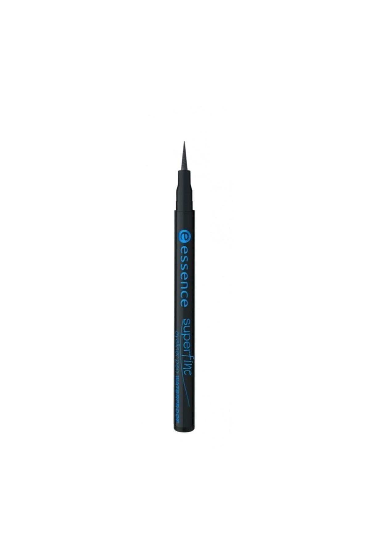 Essence Suya Dayanıklı Eyeliner Siyah - Superfine Waterproof Eyeliner Pen 4250947565889