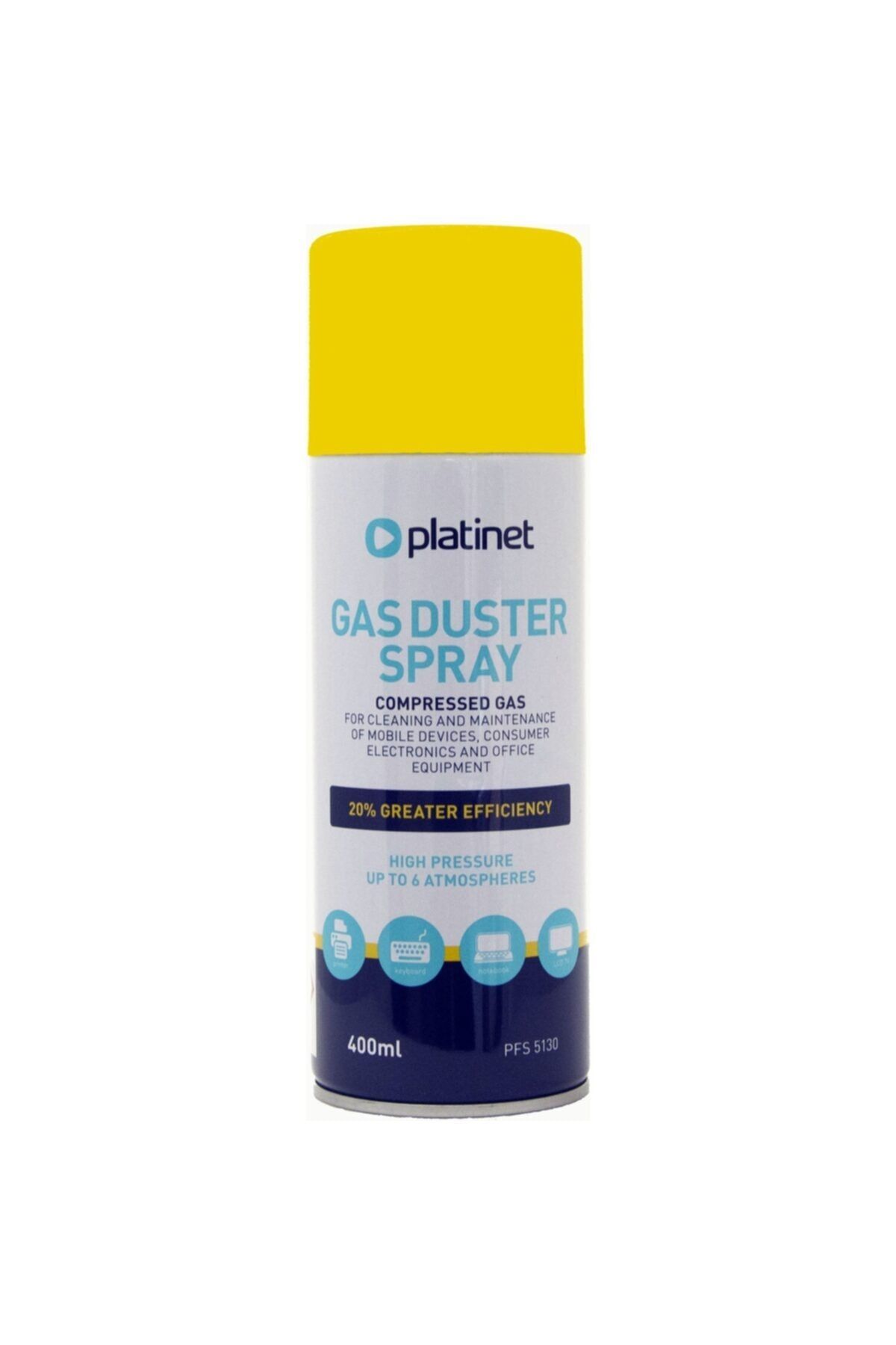 Platinet Gas Duster Spray Basınçlı Hava Spreyi 3,5 Bar
