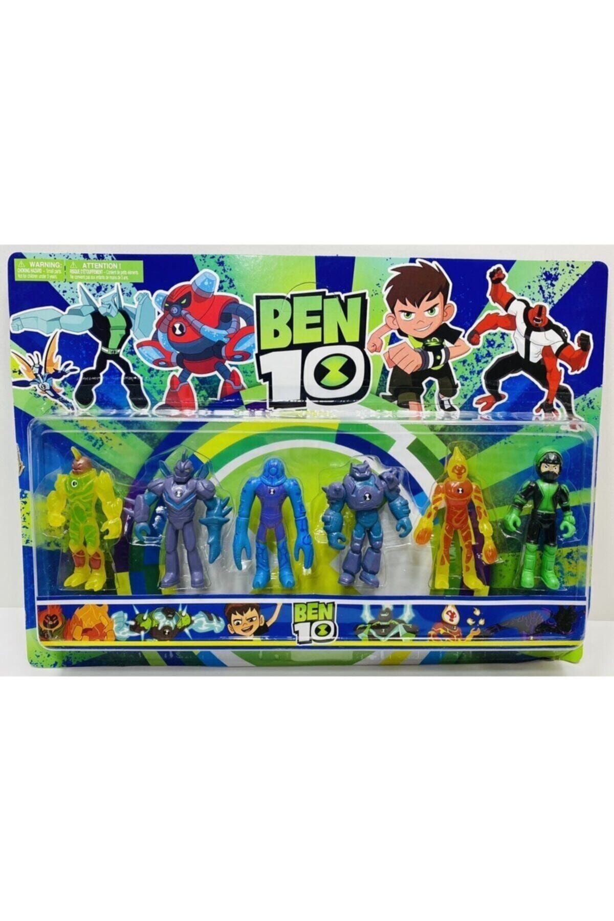 BEN10 Allıen Force Benten Oyuncak Figür Set 6'lı