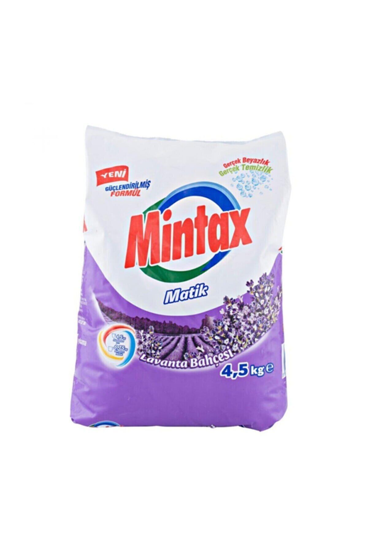 Mintax Toz Çamaşır Deterjanı Lavanta Bahçesi 4.5 kg 2 Adet