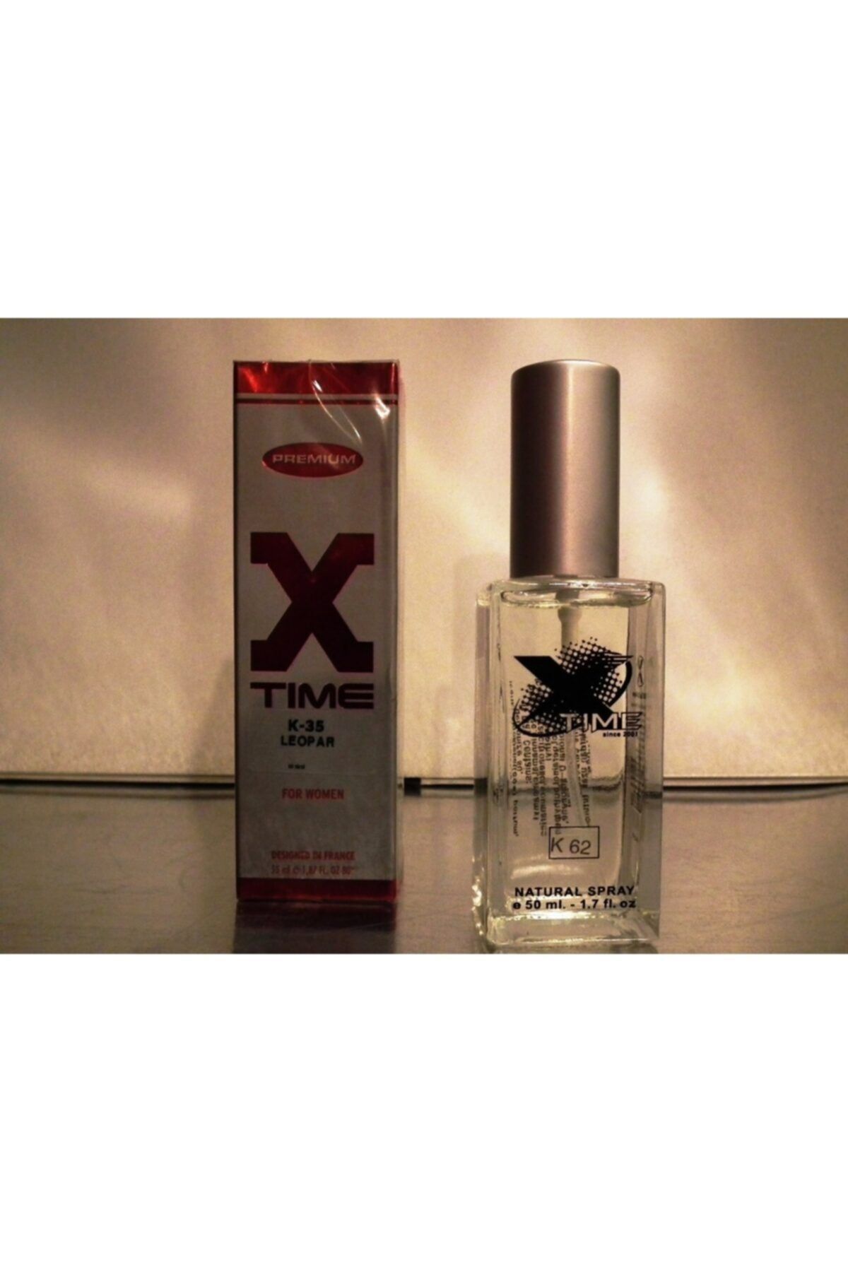 X TİME Açık Parfüm Natural Sprey Kadın 50 ml-k54 Vişhi