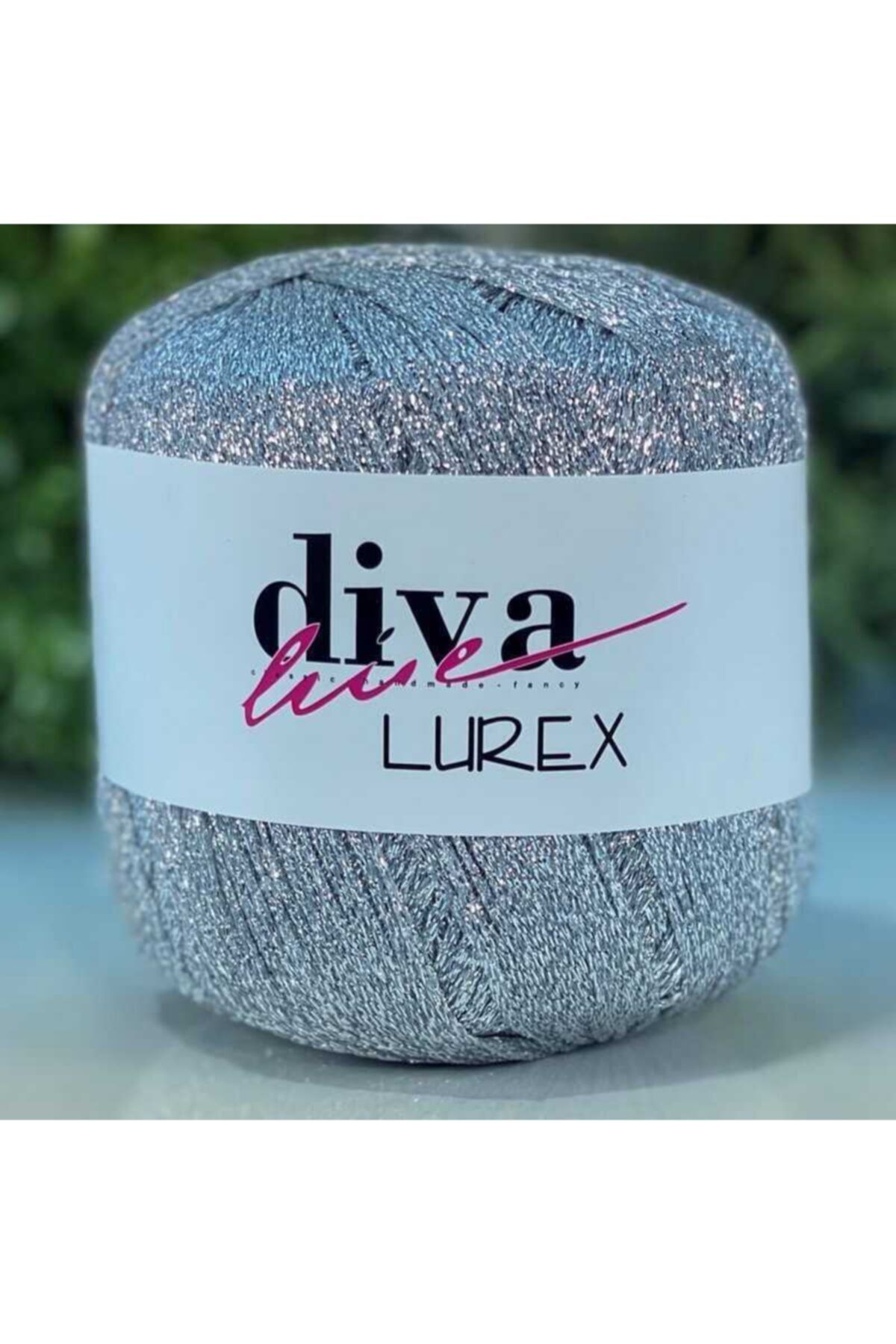Diva İplik Diva Lurex 09 Gümüş