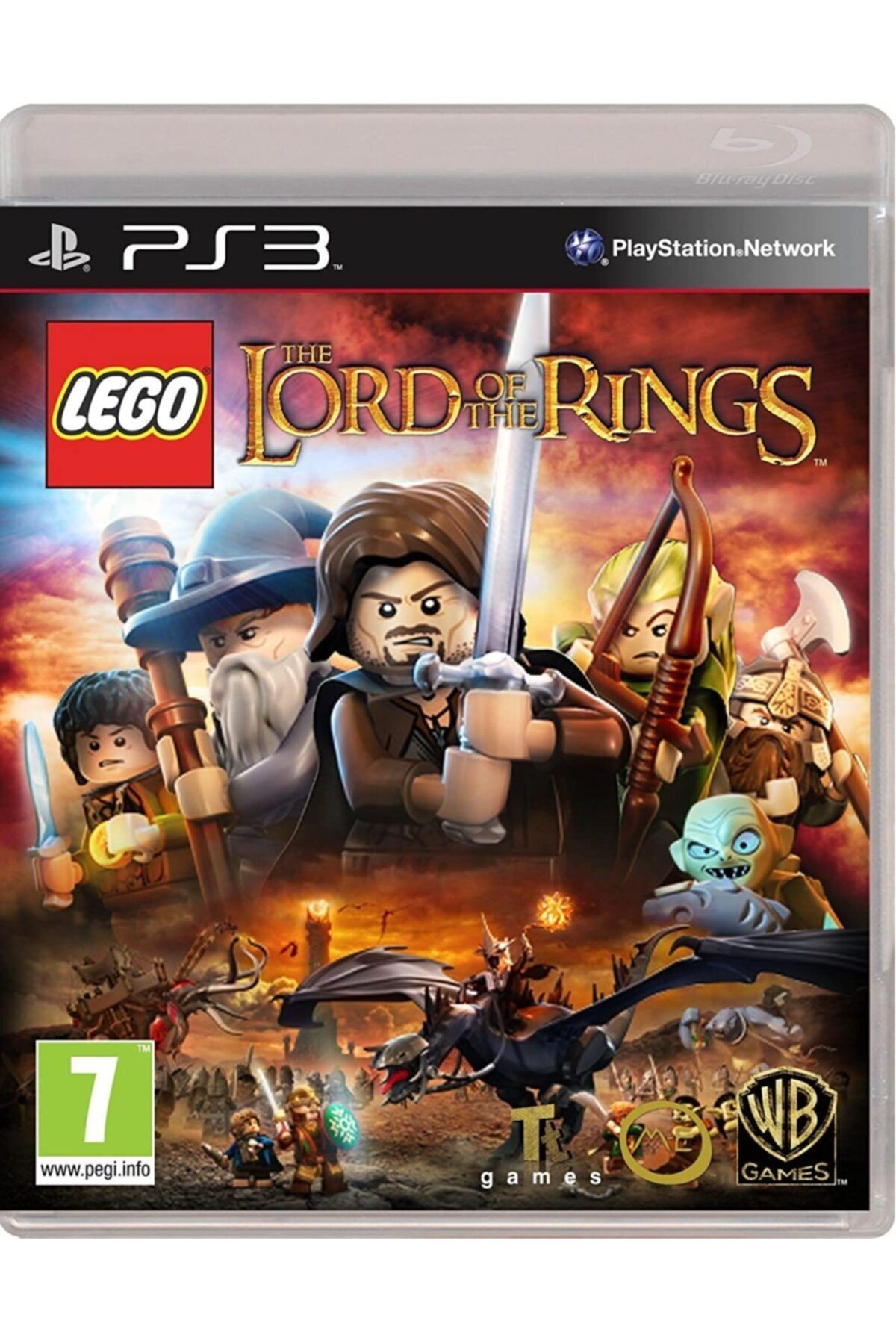 Wb Games Ps3 Lego Lord Of The Rings Teşhir Ürün Orjinal Kutulu Oyun