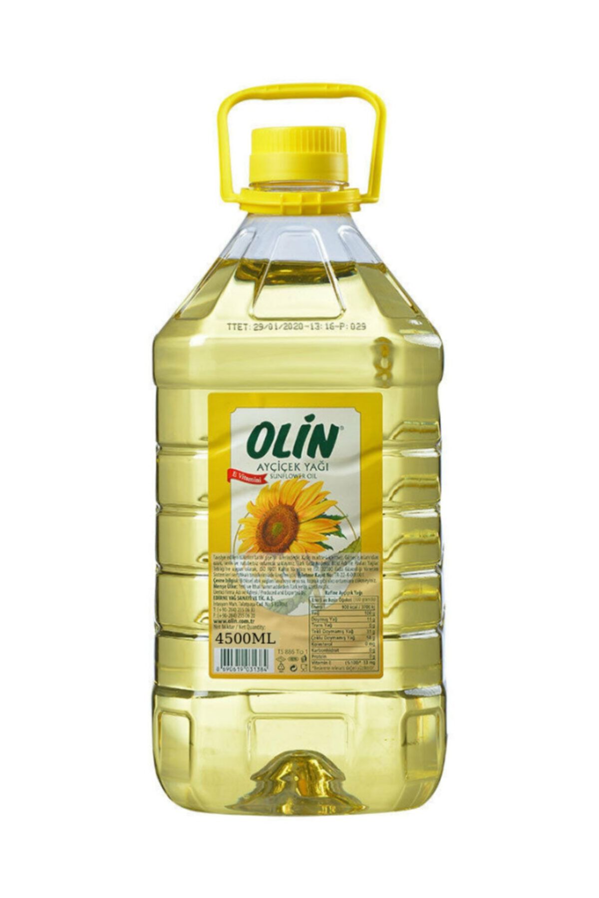 OLİN Ayçiçek Yağı 4500ml