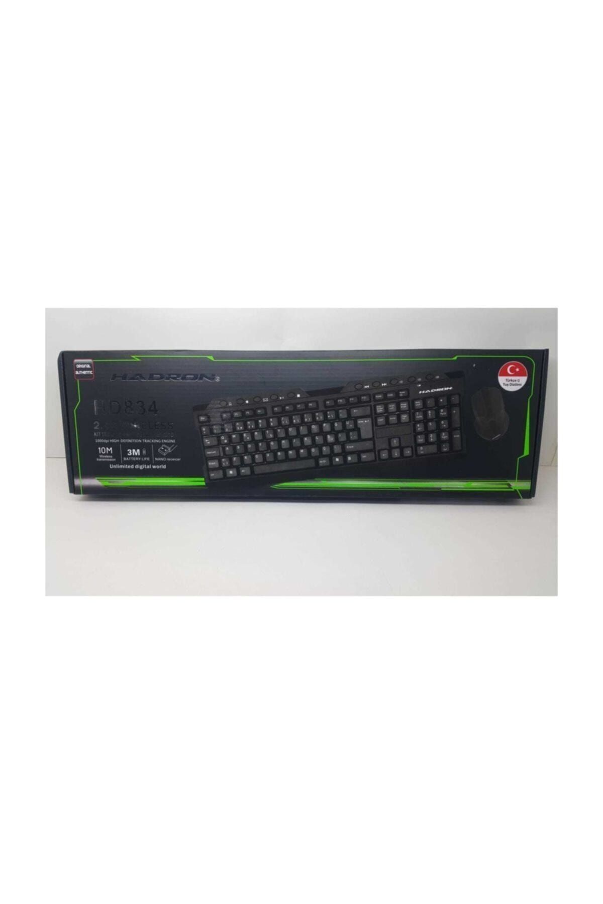 HADRON Kablosuz Q Klavye Mouse Set H834