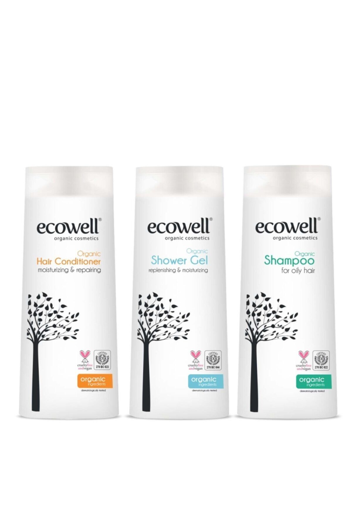 Ecowell Organik Duş Bakım Seti (4689)