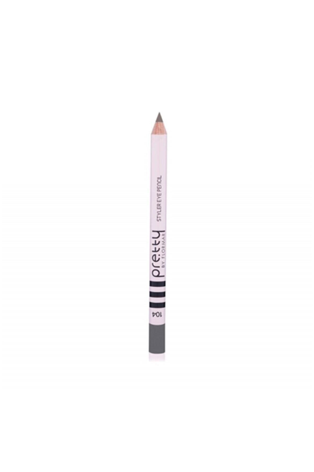 Flormar Göz Kalemi - Pretty By Flormar Styler Eyeliner 104 Intense Grey 8690604469666