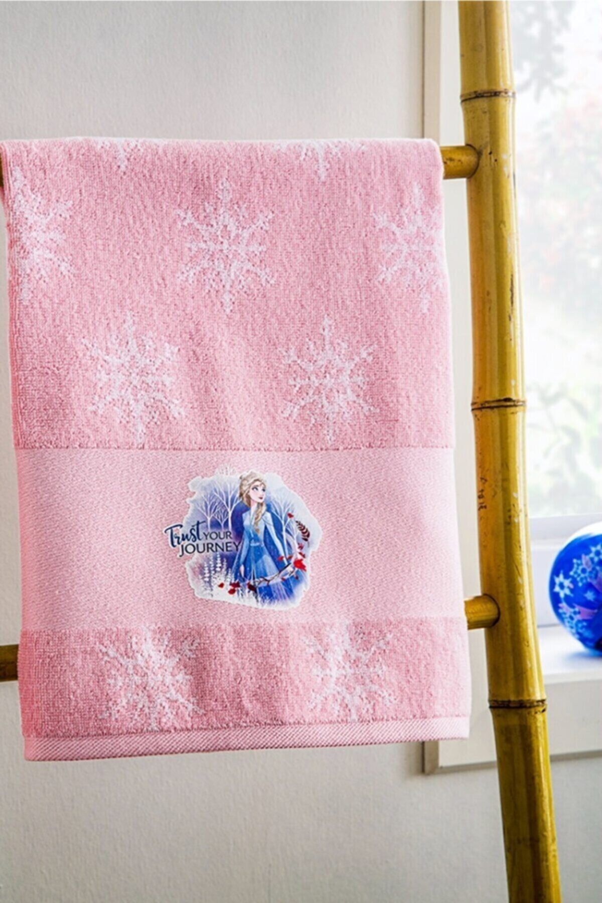 Özdilek Frozen Trust Disney Lisanslı Çocuk Bornoz Seti 5/6 Yaş