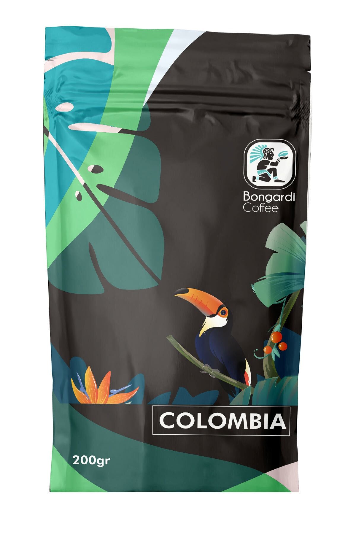 Bongardi Coffee 200 Gram Colombia Yöresel Filtre Kahve Makinesi Uyumlu