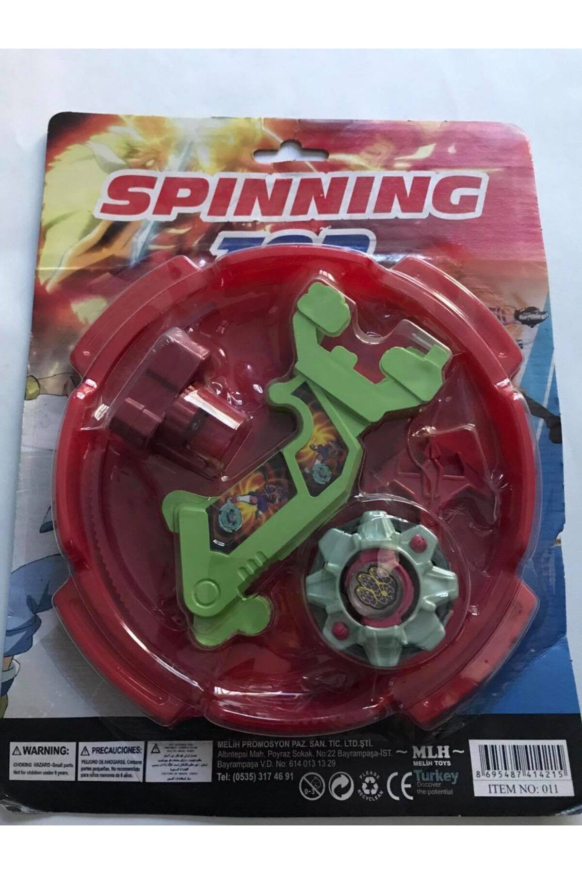 Beyblade Spınnıng Top Plastik