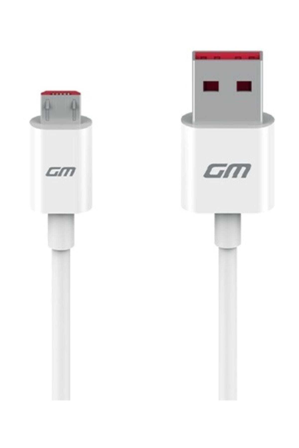 General Mobile GM 8 GO Micro USB Orijinal Şarj ve Data Kablo Beyaz (Telpa)